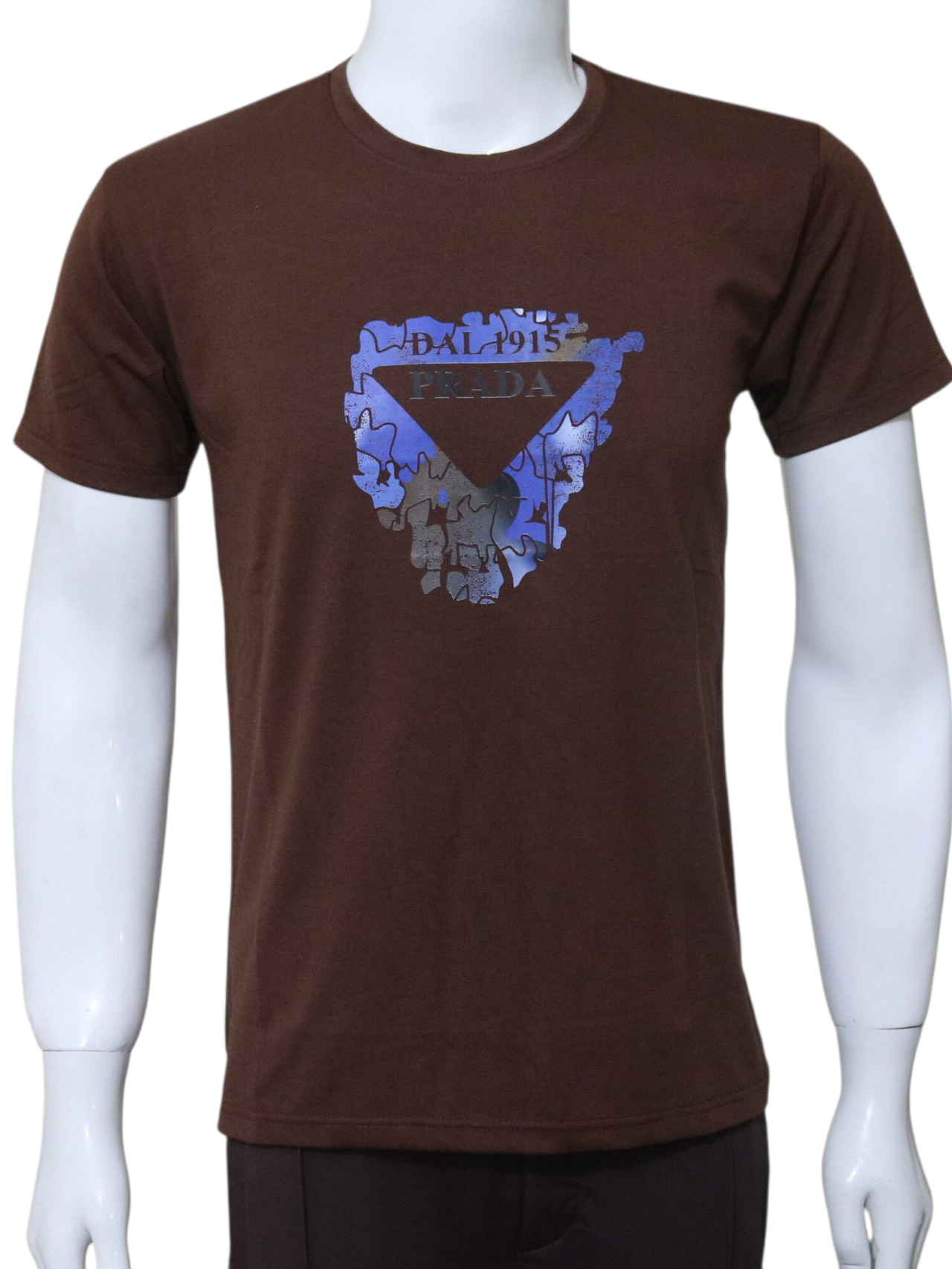 Boy's Designer White T-Shirt with Blue Graphic | DAL 1915 Streetwear Tee