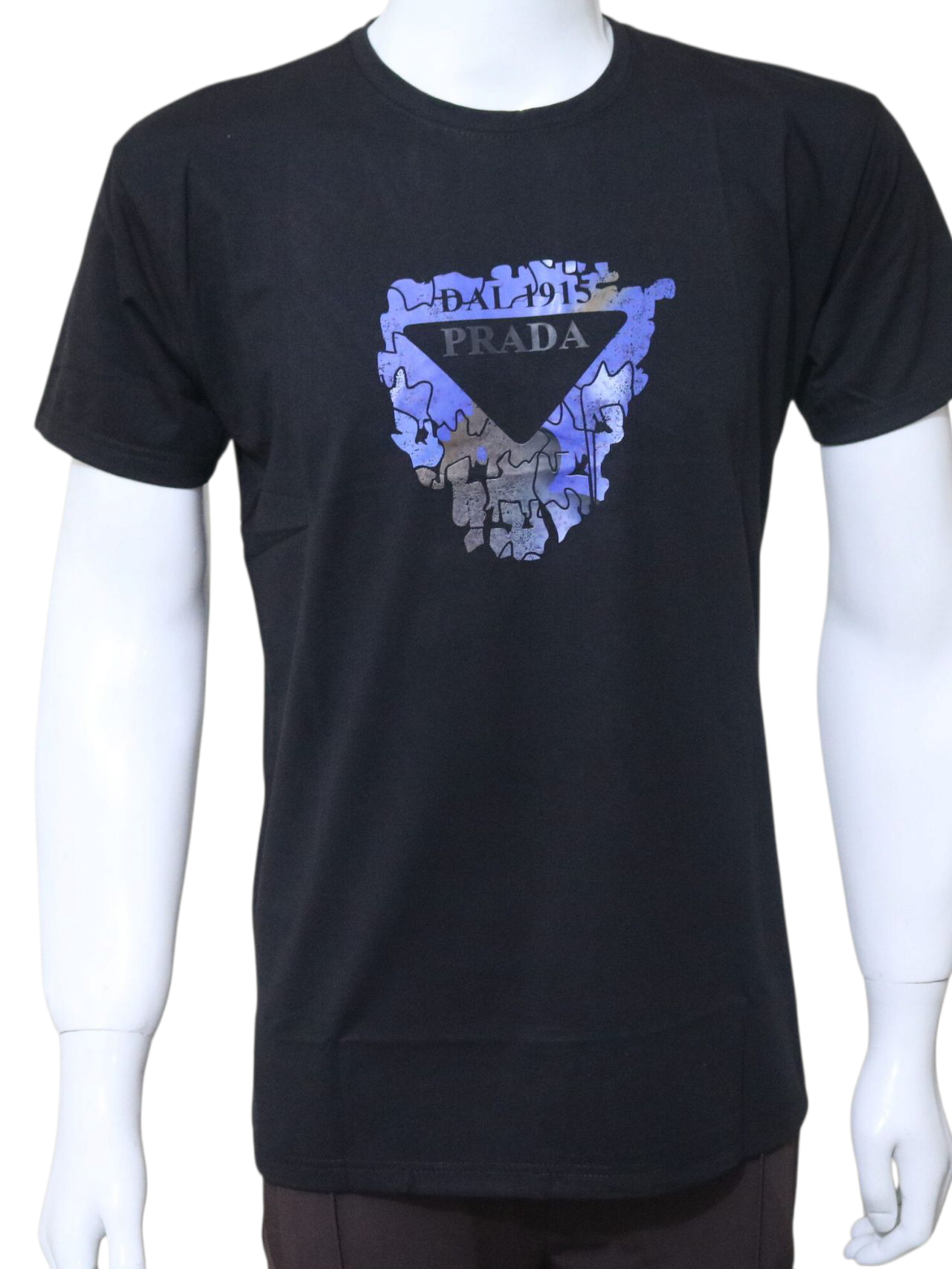 Boy's Designer White T-Shirt with Blue Graphic | DAL 1915 Streetwear Tee