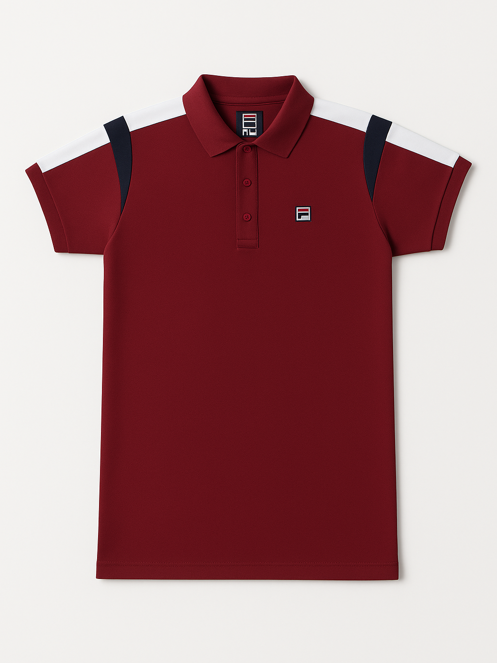 Boy's Polo Shirt with Shoulder Stripes